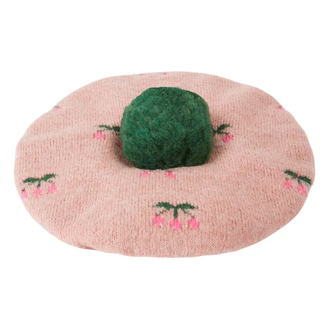Béret Pompom | Rose