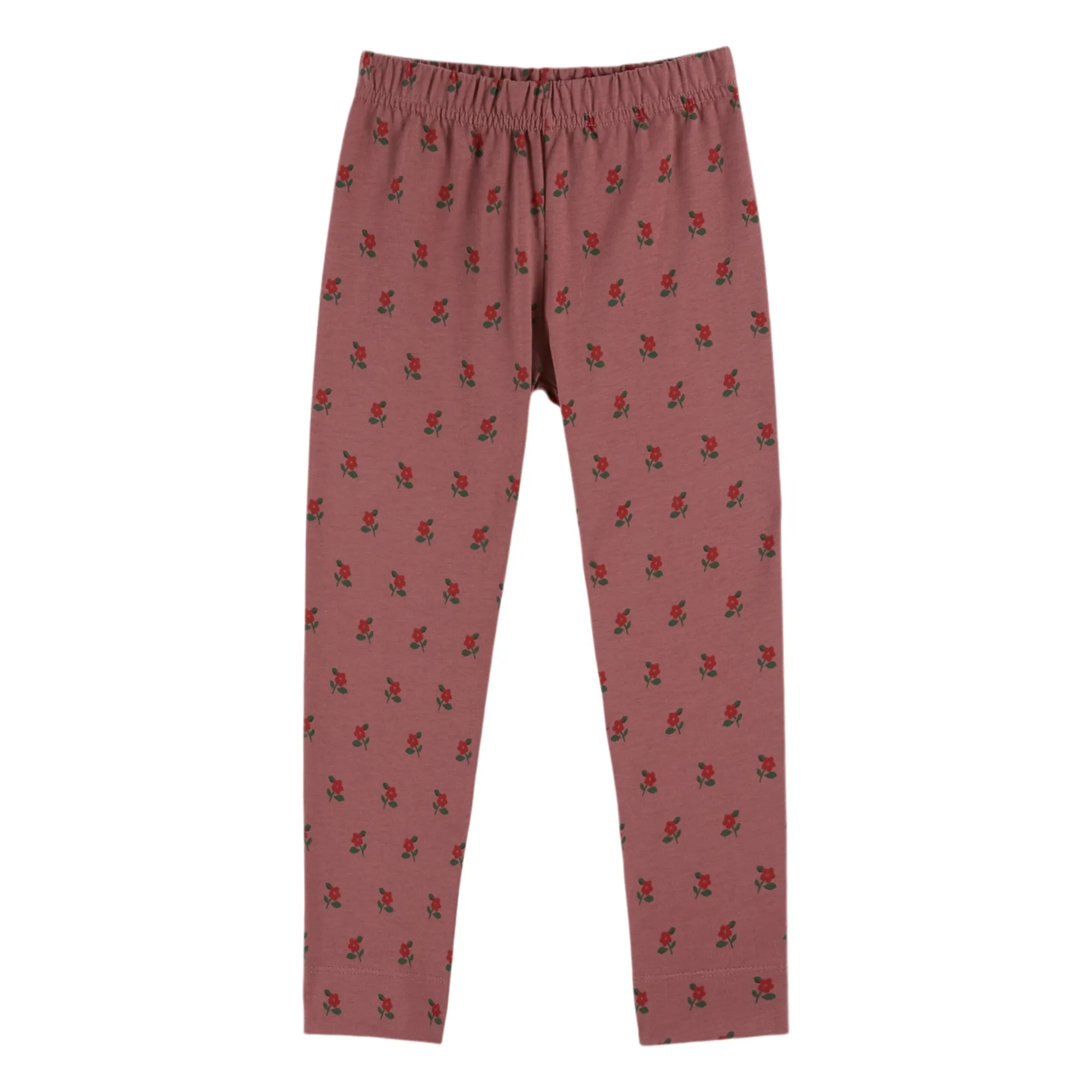 Emile Et Ida Dark Purple Organic Cotton Legging