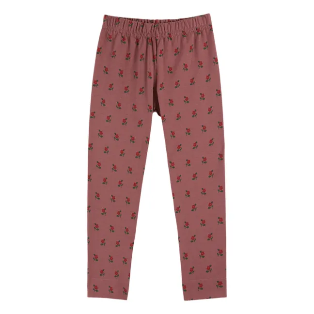 Gambale in cotone biologico | Viola scuro