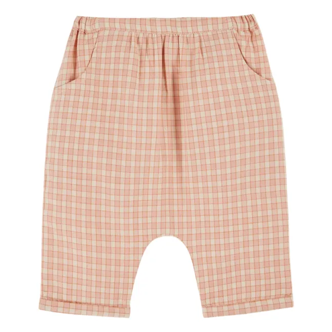 Pantalones Carreaux | Rosa