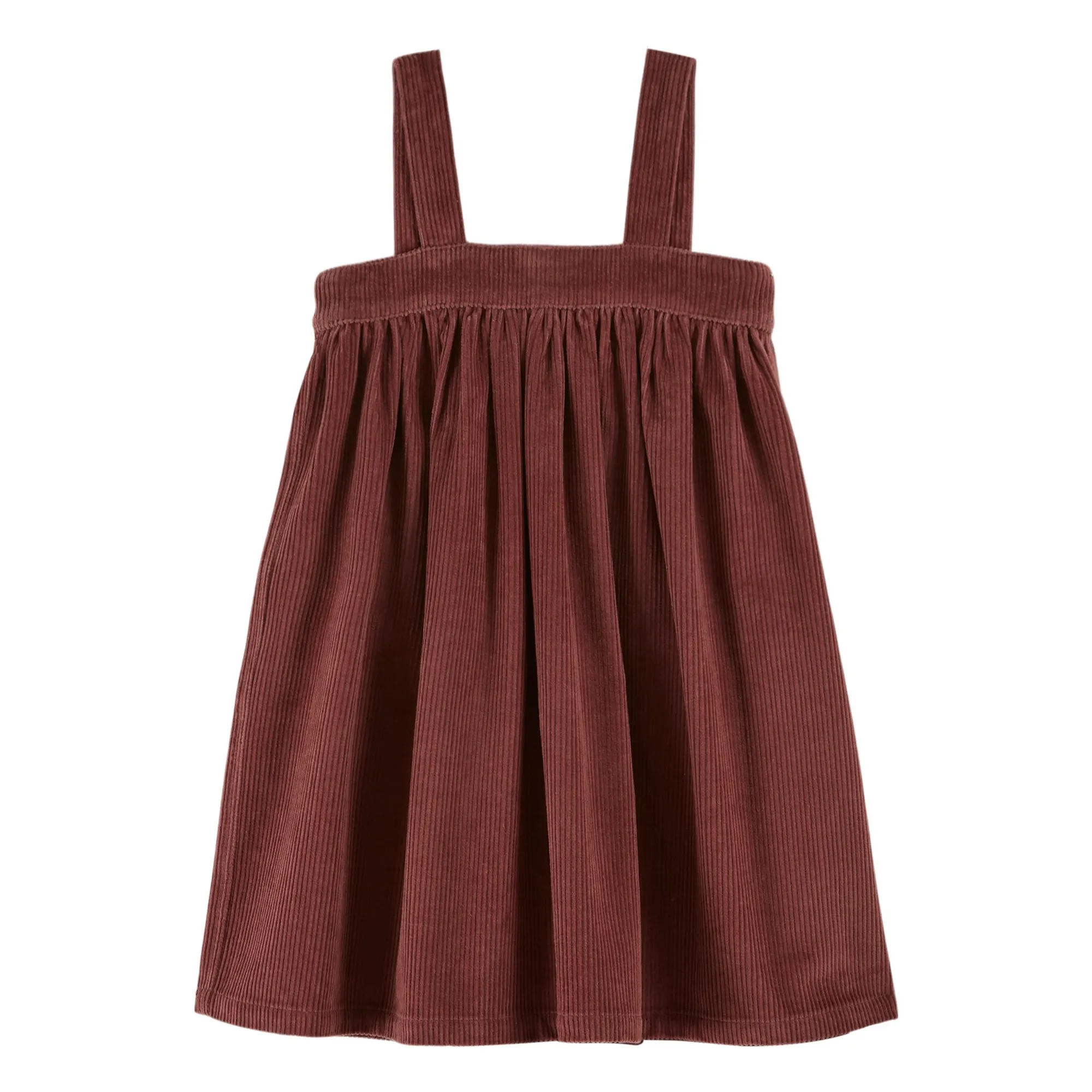 Emile Et Ida Dark Purple Ample Strapless Dress