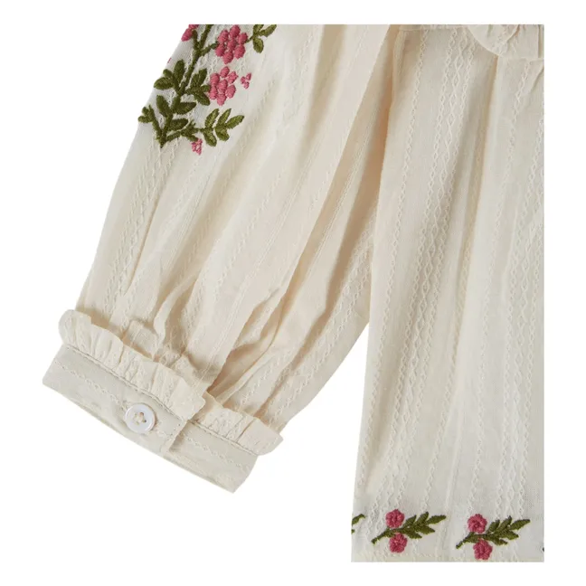 Blouse Brodée | Crème