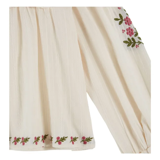 Blouse Brodée | Crème