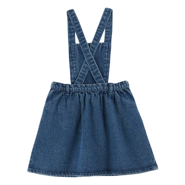 Vestido Delantal Jean | Azul