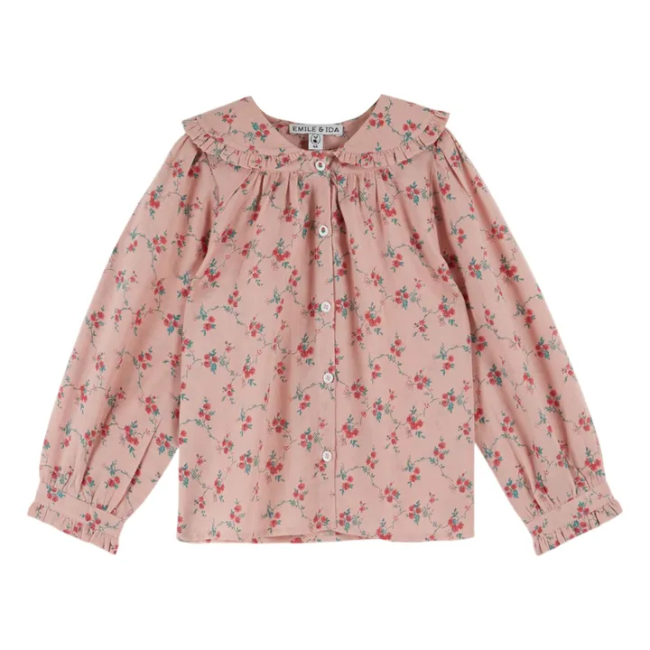 Blouse Col Nœud | Rose- Image produit n°0
