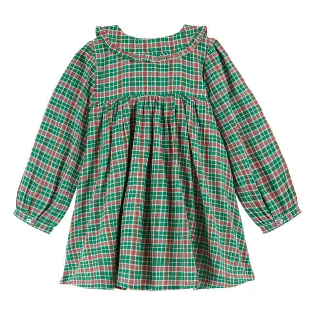 Carreaux Dress | Green