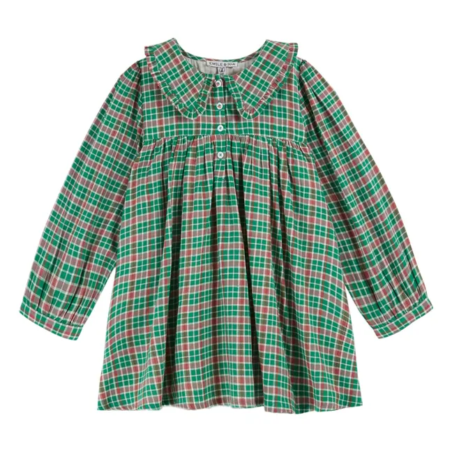 Carreaux Dress | Green