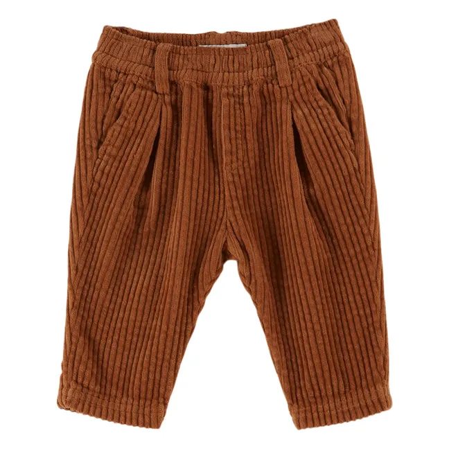 Pantalon Velours Côtelé | Caramel