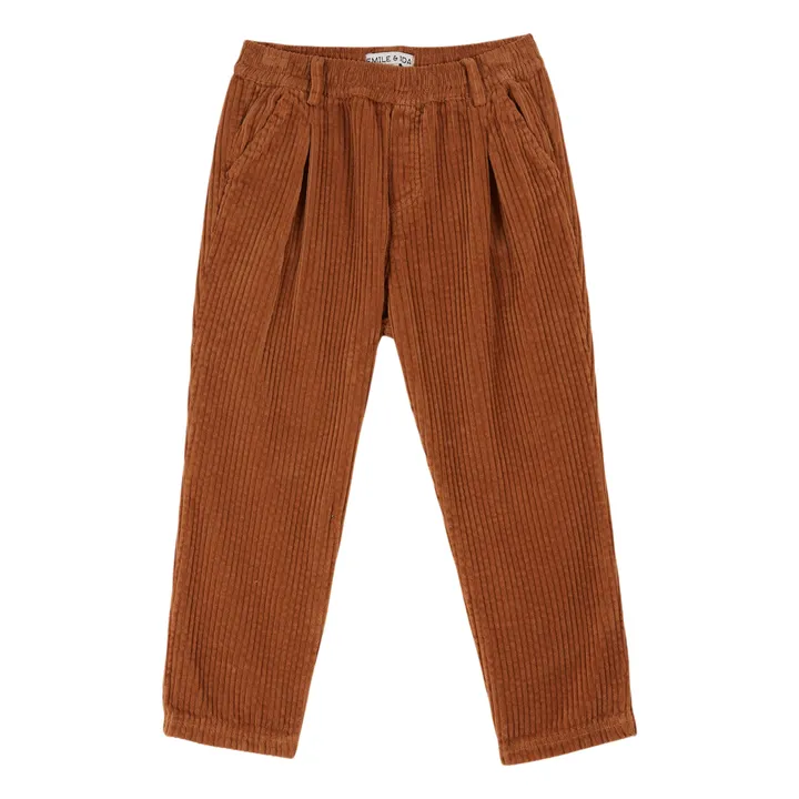 Pantalon Velours Côtelé | Caramel- Image produit n°0