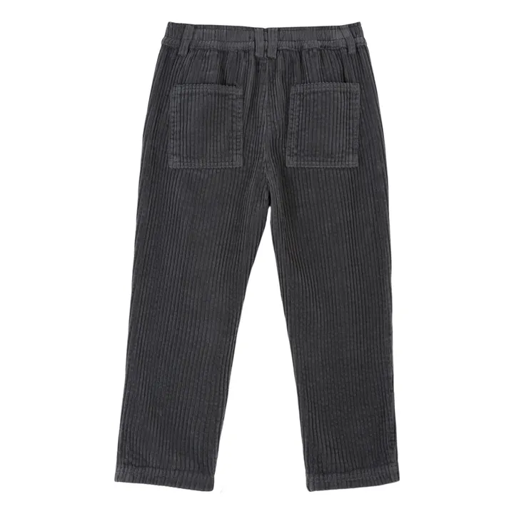 Pantalon Velours Côtelé | Gris anthracite- Image produit n°3