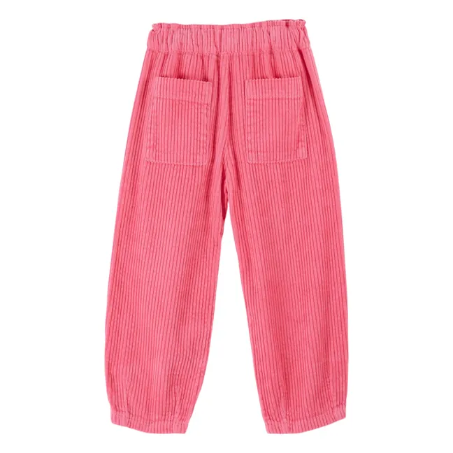 Pantalones Cord | Rosa Bombón