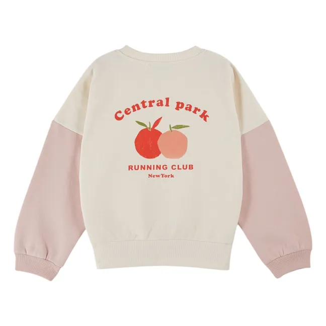 Sweat Molleton Coton Bio | Rose pâle