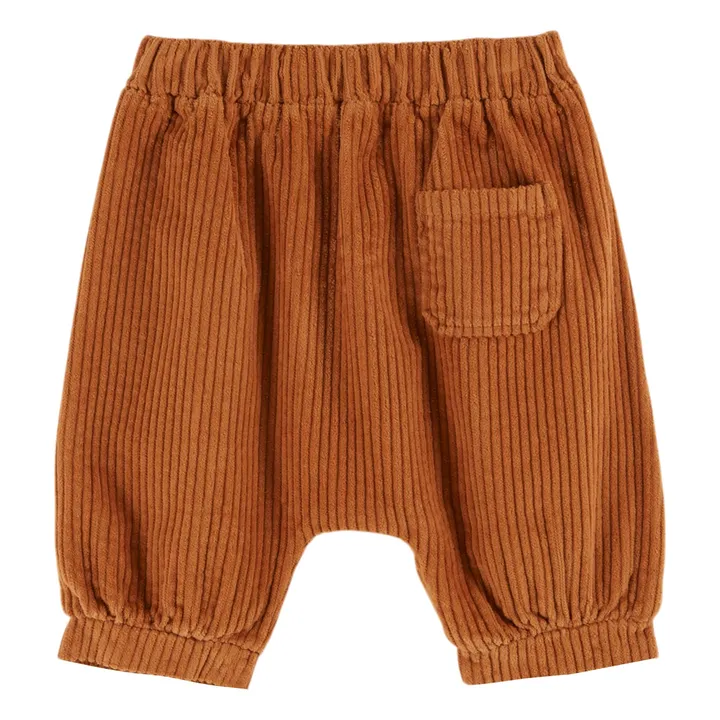 Sarouel Velours Côtelé | Caramel- Image produit n°1