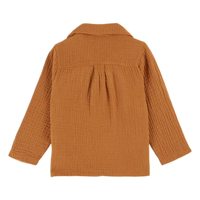Kurta Gaze de Coton | Caramel