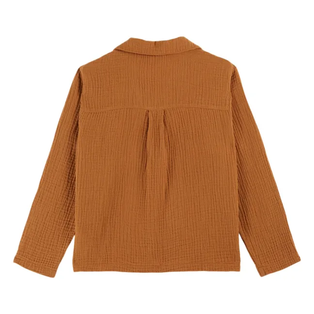Kurta Gaze de Coton | Caramel