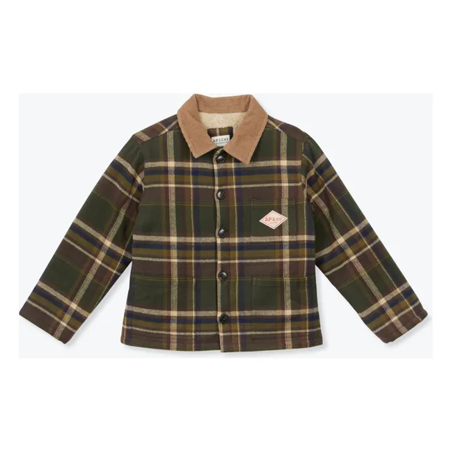 Surchemise Gabin | Vert forêt