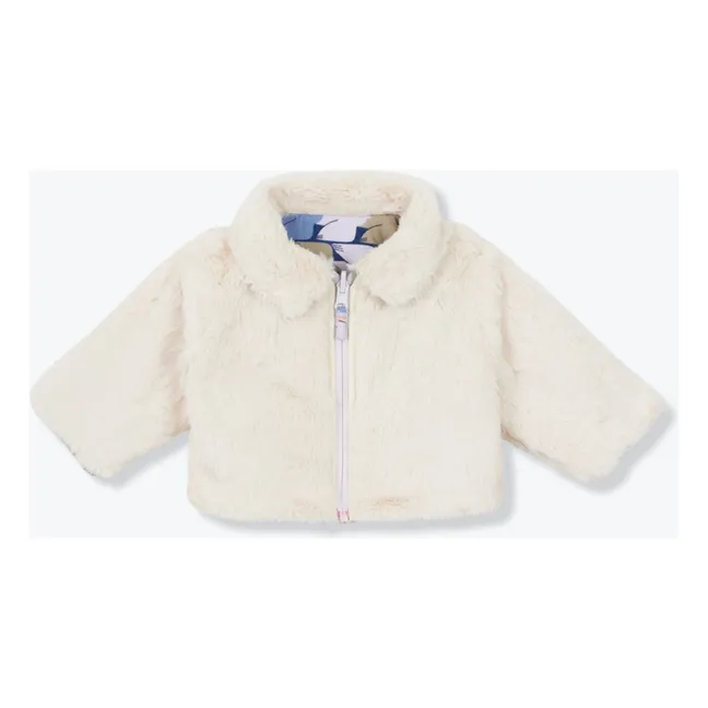 Veste Réversible Gwenez Coton Bio | 	Lilas