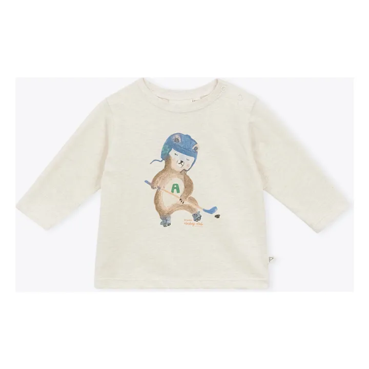 T-shirt Grégoire Coton Bio | Sable- Image produit n°1