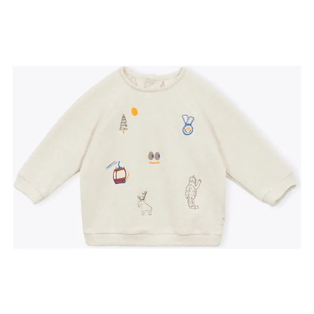 Sweat Gideon Coton Bio | Sable