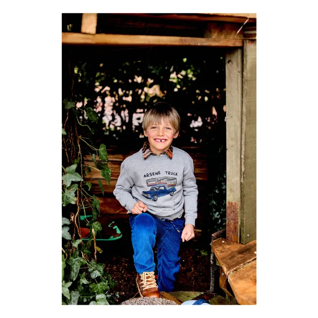 Sweat Gil Bio-Baumwolle | Grau