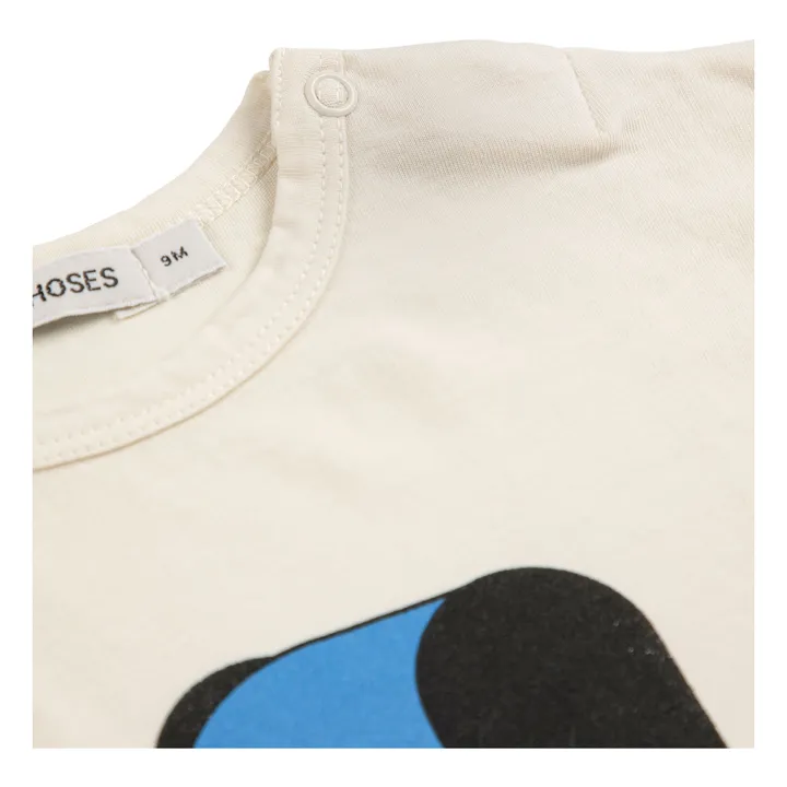 Camiseta Perro Algodón Ecológico | Crudo- Imagen del producto n°1