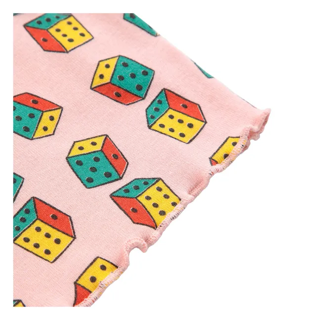 T-shirt Dés Coton Bio | Rose pâle