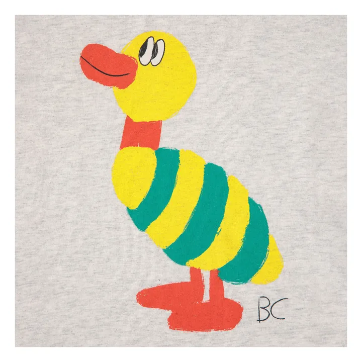 Camiseta Pato | Gris Jaspeado- Imagen del producto n°4