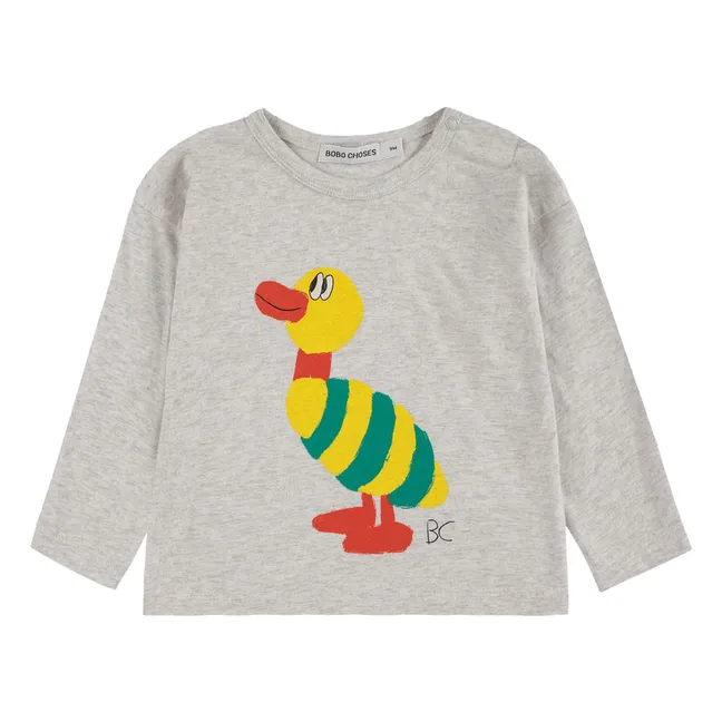 T-shirt Canard | Gris chiné