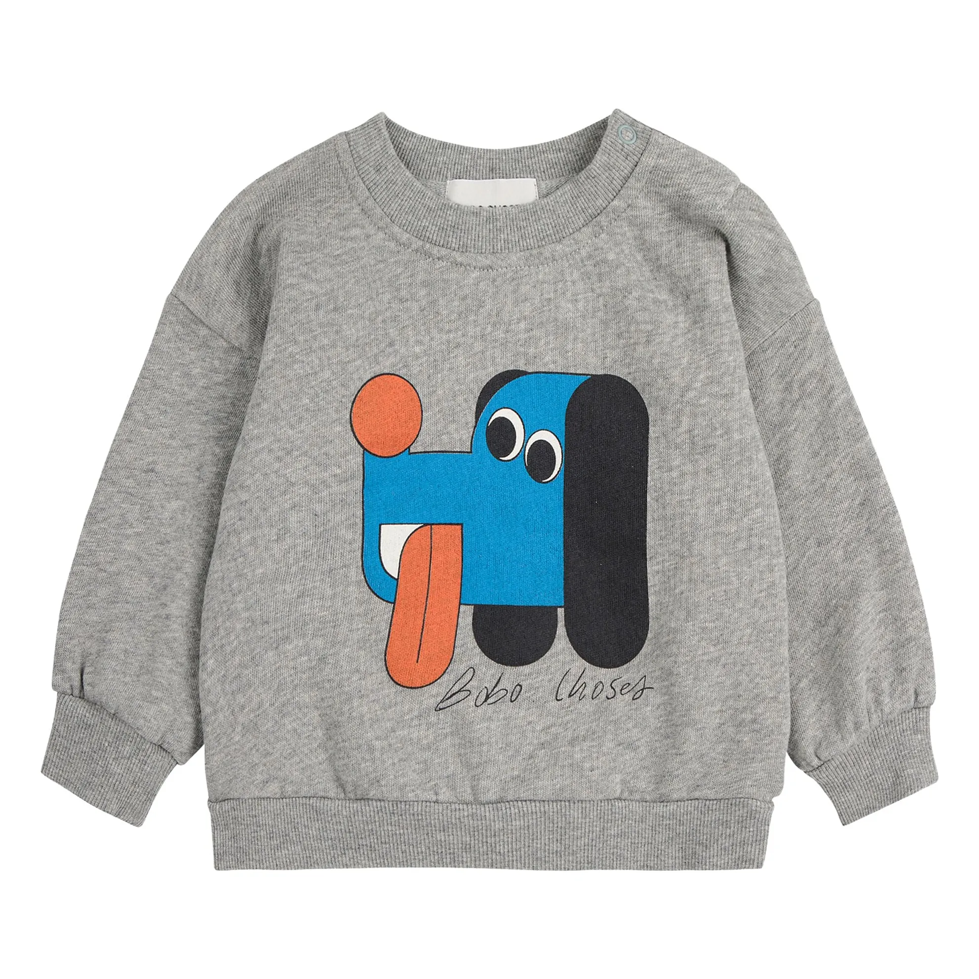 Bobo Choses Heather Grey Sweat Dog