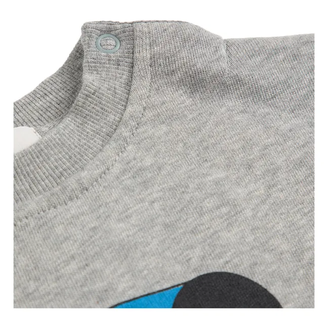 Sweat Chien | Gris chiné