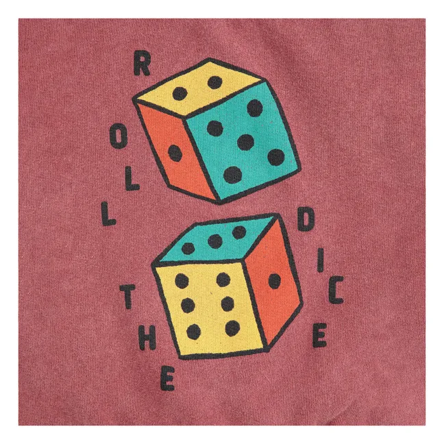 Sweat Roll The Dice Coton Bio | Marron