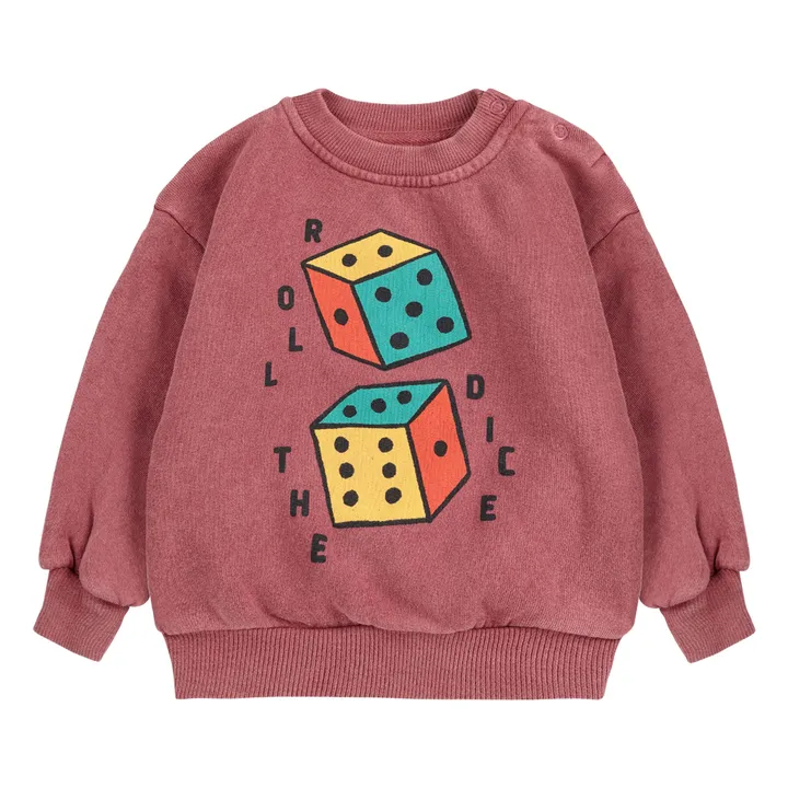 Sudadera Roll The Dice Algodón orgánico | Marrón- Imagen del producto n°0