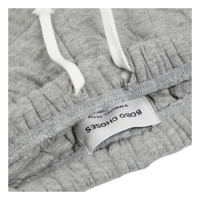 Jogger Matelassé | Gris chiné