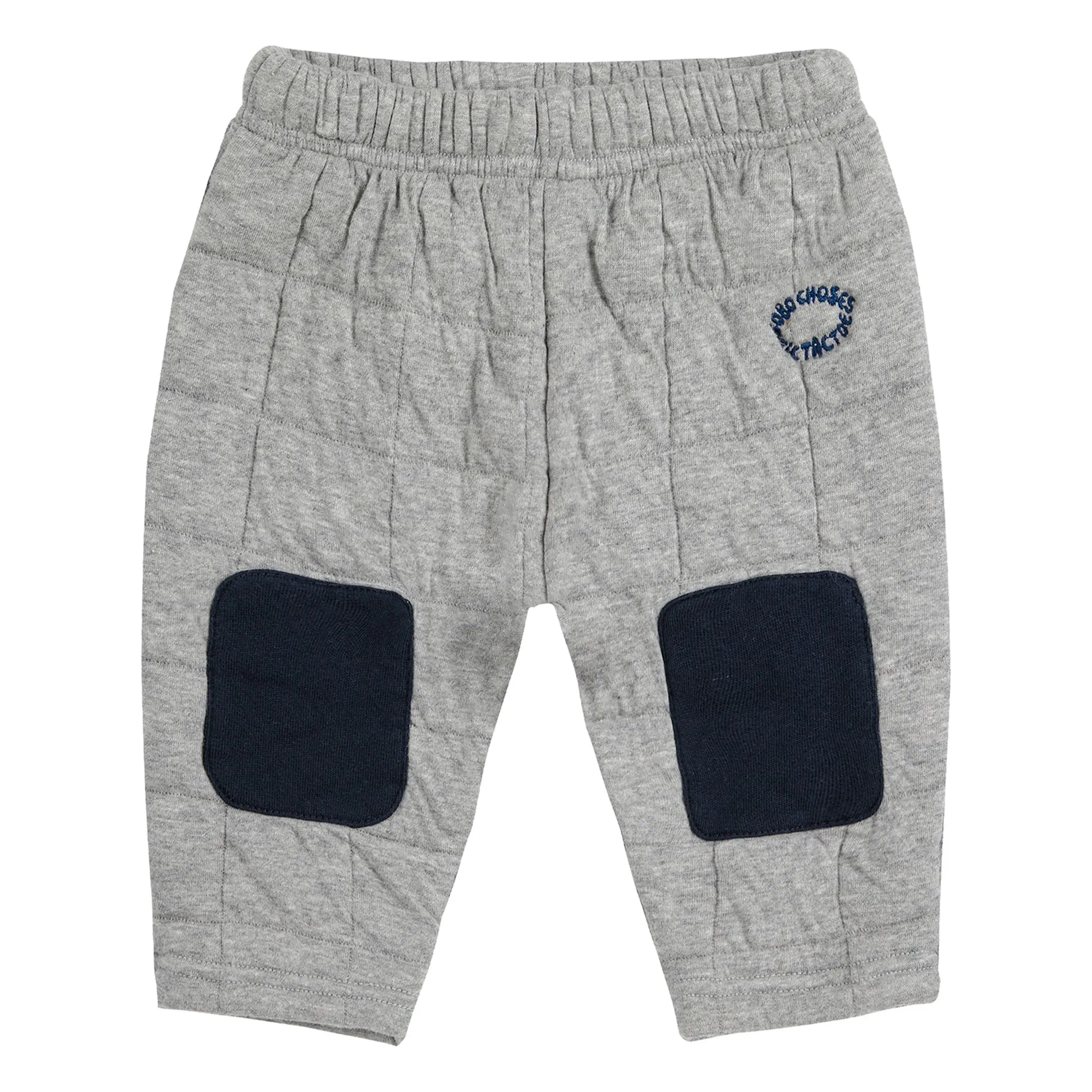 Bobo Choses Heather Grey Quilted Jogger