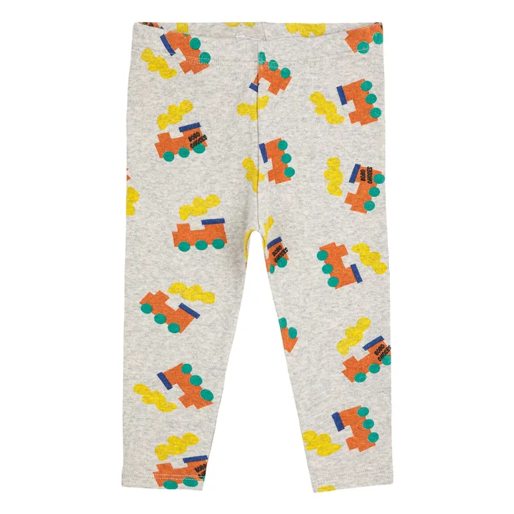 Legging Trains | Gris chiné- Image produit n°0