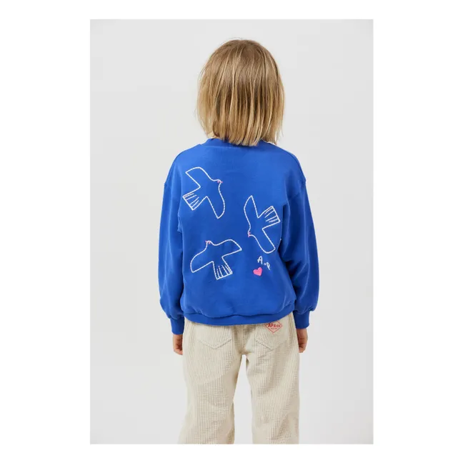 Sweat Gwendale Coton Bio | Bleu