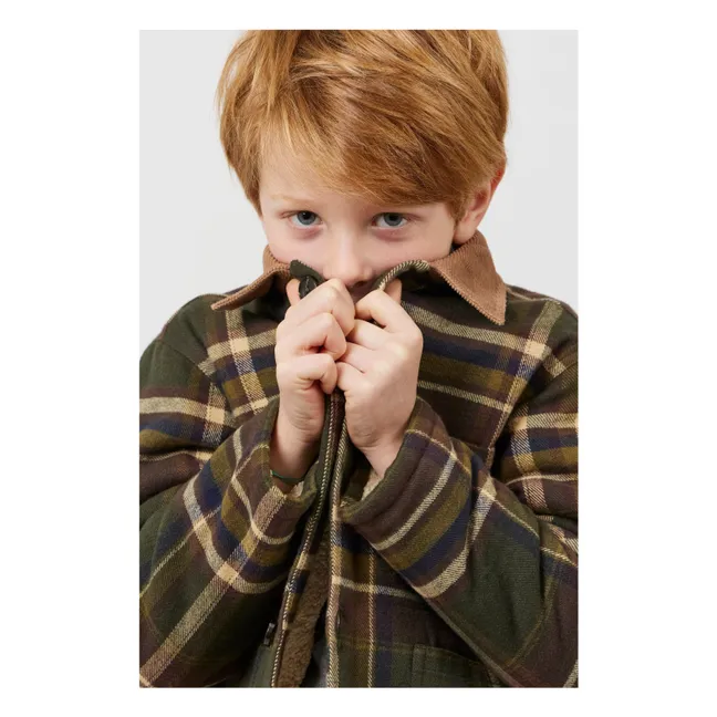 Surchemise Gabin | Vert forêt