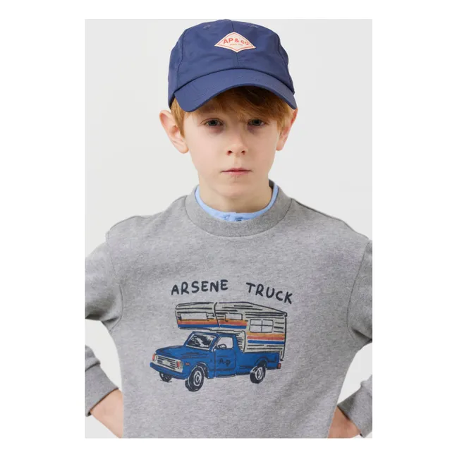 Sweat Gil Bio-Baumwolle | Grau