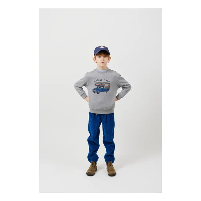 Pantalon Gwendale Coton Bio | Bleu électrique