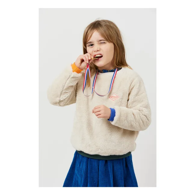 Sweatshirt Joe Sherpa | Beige