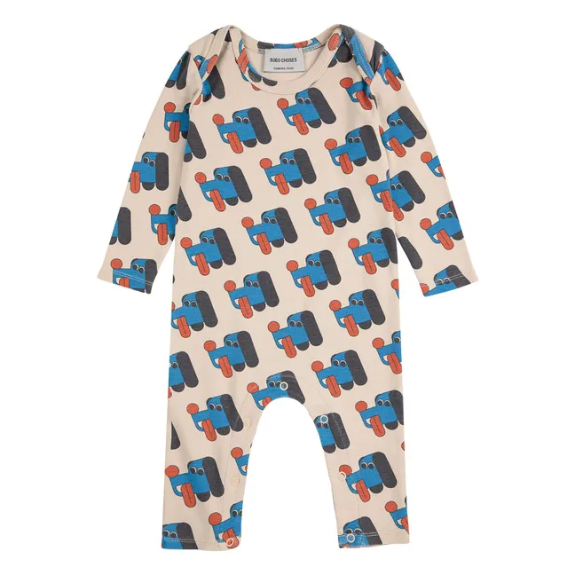 Tuta per cani in cotone biologico | Beige