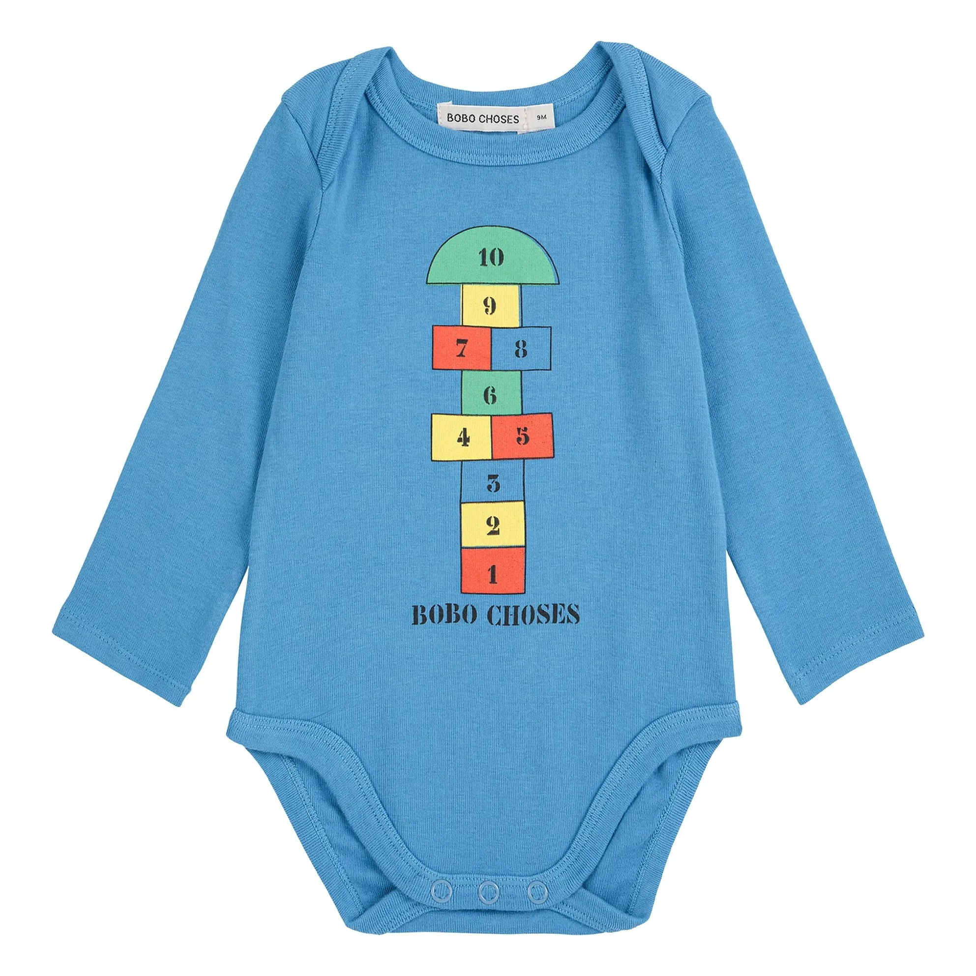 Bobo Choses Blue Marelle Body Organic Cotton