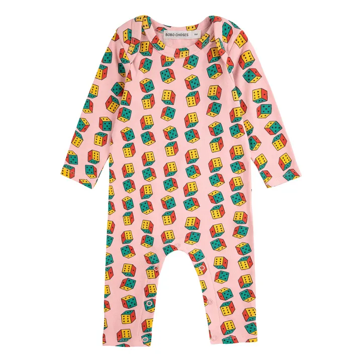 Peto de algodón ecológico | Rosa- Imagen del producto n°0