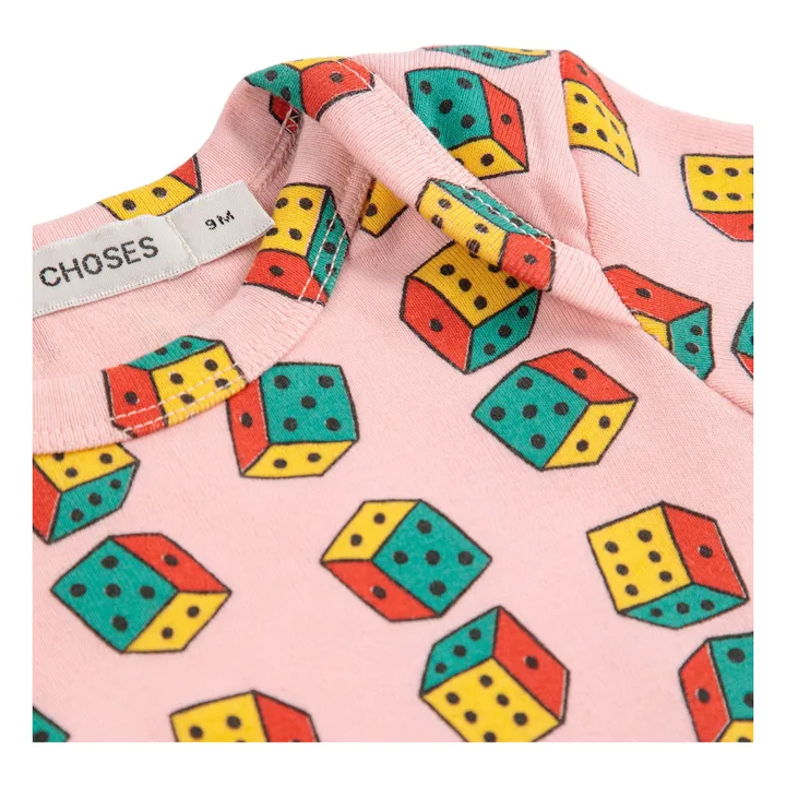 Peto de algodón ecológico | Rosa- Imagen del producto n°2