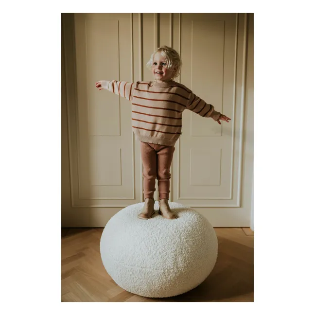 Legging Côtelé Coton Bio | Rose pâle