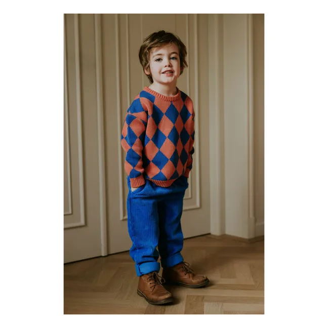 Pantalones de pana ecológica | Cobalto