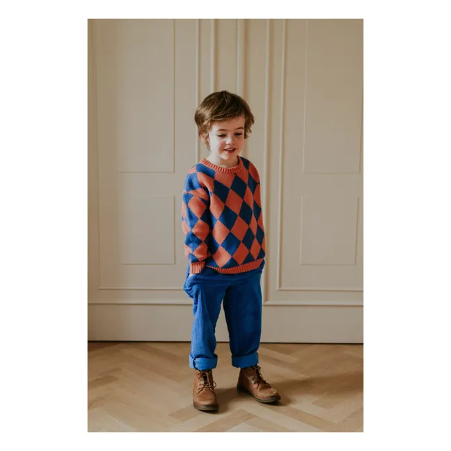 Pantalones de pana ecológica | Cobalto