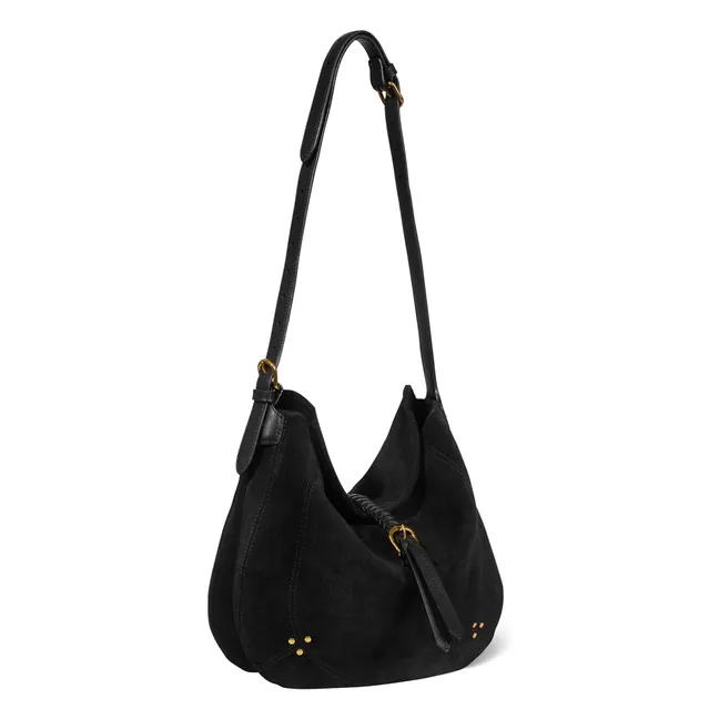 Sac Luis Croûte Velours | Noir