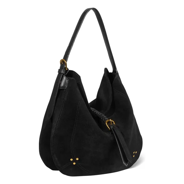 Sac Luis Croûte Velours | Noir