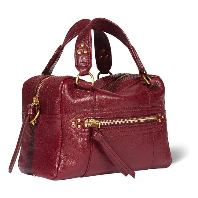 Lucky Bowling Tasche Mini Ziege | Burgunderrot